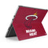 NBA Miami Heat Red Primary Logo Surface Pro 8 Skin