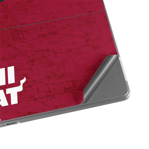 NBA Miami Heat Red Primary Logo Surface Pro 8 Skin