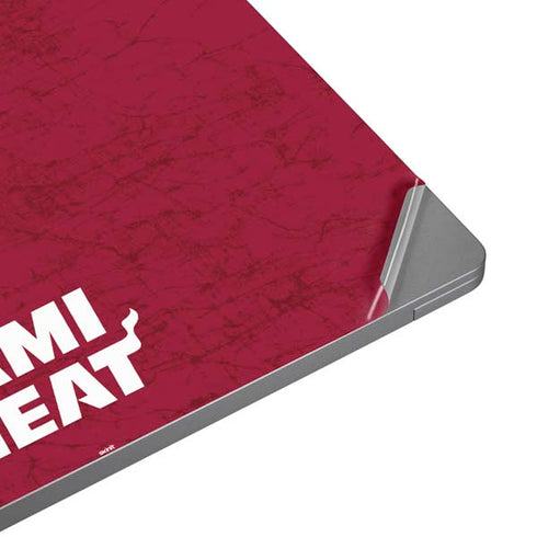 NBA Miami Heat Red Primary Logo Universal Laptop 11in (8.8 x 6.2in) Skin