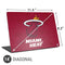 NBA Miami Heat Red Primary Logo Universal Laptop 14in (11.4 x 8.2in) Skin
