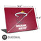 NBA Miami Heat Red Primary Logo Universal Laptop 18in (14.6 x 10.6in) Skin