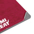 NBA Miami Heat Red Primary Logo Universal Laptop 18in (14.6 x 10.6in) Skin