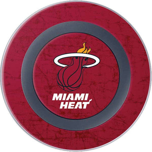 NBA Miami Heat Red Primary Logo Wireless Charger Skin