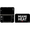 NBA Miami Heat Standard - Black 3DS XL 2015 Skin