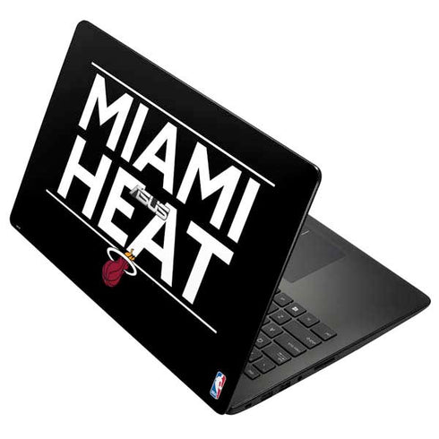 NBA Miami Heat Standard - Black Asus X502CA 15.6 Skin