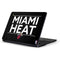 NBA Miami Heat Standard - Black Samsung Chromebook Skin