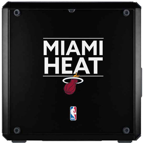 NBA Miami Heat Standard - Black Cooler Master MasterBox Q300L Mini Tower Skin