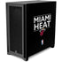 NBA Miami Heat Standard - Black Corsair 4000D Tempered Glass Mid-Tower ATX Case Skin