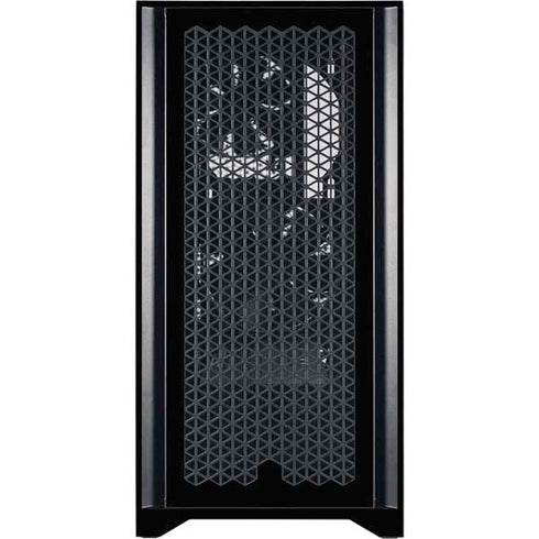 NBA Miami Heat Standard - Black Corsair 4000D Tempered Glass Mid-Tower ATX Case Skin