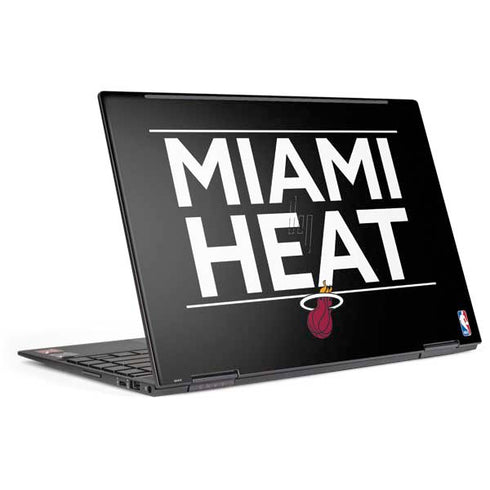 NBA Miami Heat Standard - Black HP Envy Skin