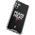 NBA Miami Heat Standard - Black Galaxy A13 5G Clear Case