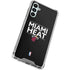 NBA Miami Heat Standard - Black Galaxy A14 5G Clear Case