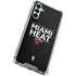 NBA Miami Heat Standard - Black Galaxy A15 5G Clear Case