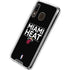 NBA Miami Heat Standard - Black Galaxy A30 Clear Case
