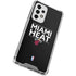 NBA Miami Heat Standard - Black Galaxy A33 5G Clear Case
