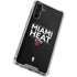 NBA Miami Heat Standard - Black Galaxy A54 5G Clear Case