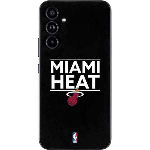 NBA Miami Heat Standard - Black Galaxy A54 5G Skin