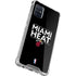 NBA Miami Heat Standard - Black Galaxy A71 5G Clear Case