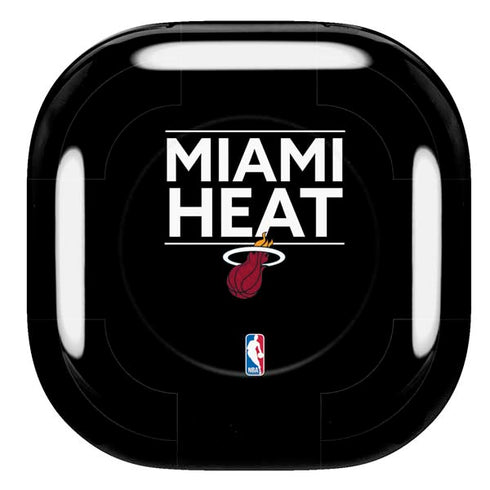 NBA Miami Heat Standard - Black Galaxy Buds Pro Skin