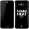NBA Miami Heat Standard - Black Galaxy J3 Skin