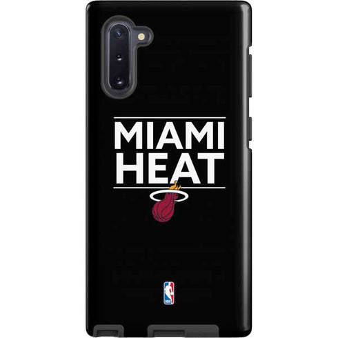 NBA Miami Heat Standard - Black Galaxy Note 10 Pro Case