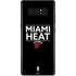 NBA Miami Heat Standard - Black Galaxy Note 8 Skin
