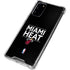 NBA Miami Heat Standard - Black Galaxy Note20 5G Clear Case