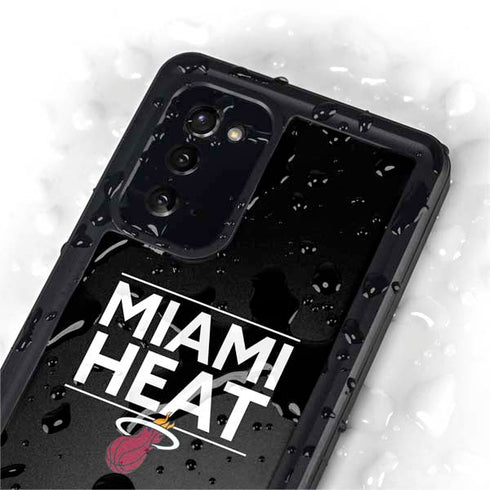 NBA Miami Heat Standard - Black Galaxy Note20 5G Waterproof Case