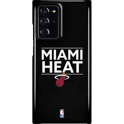 NBA Miami Heat Standard - Black Galaxy Note20 Ultra 5G Lite Case