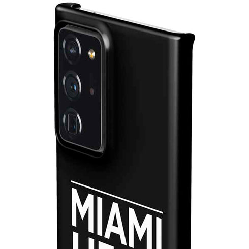 NBA Miami Heat Standard - Black Galaxy Note20 Ultra 5G Lite Case