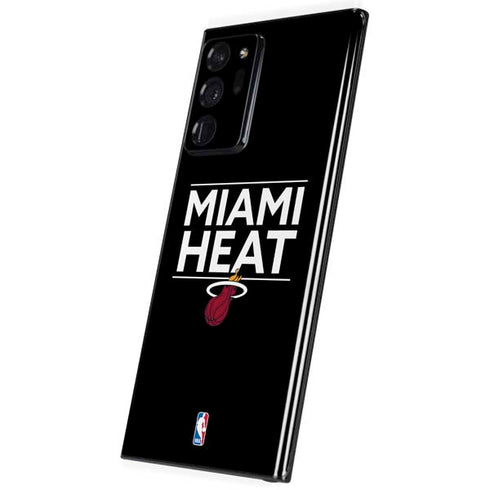 NBA Miami Heat Standard - Black Galaxy Note20 Ultra 5G Skin