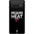 NBA Miami Heat Standard - Black Galaxy S10 Skin