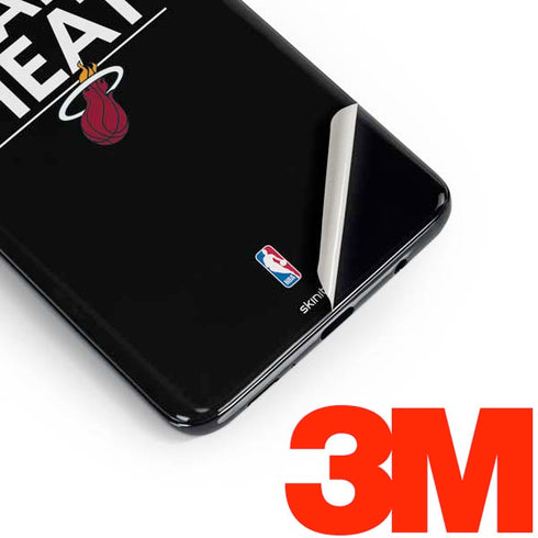 NBA Miami Heat Standard - Black Galaxy S10 Skin