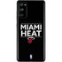 NBA Miami Heat Standard - Black Galaxy S20 Fan Edition Skin