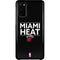 NBA Miami Heat Standard - Black Galaxy S20 Lite Case