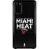 NBA Miami Heat Standard - Black Galaxy S20 Lite Case