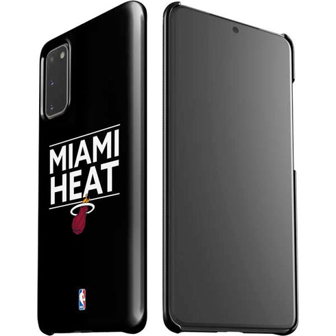 NBA Miami Heat Standard - Black Galaxy S20 Lite Case