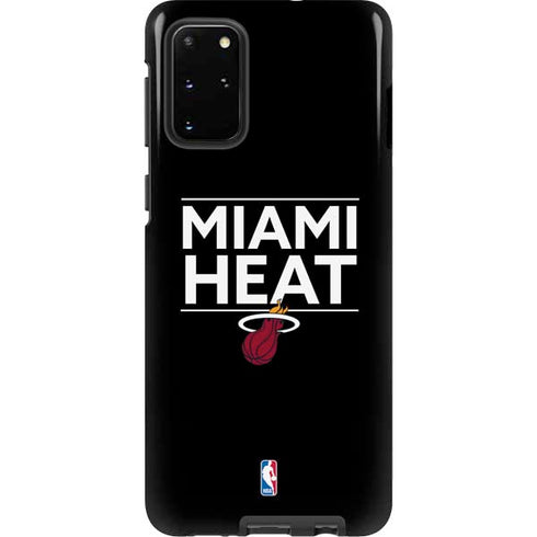 NBA Miami Heat Standard - Black Galaxy S20 Plus Pro Case