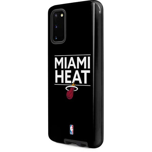 NBA Miami Heat Standard - Black Galaxy S20 Pro Case