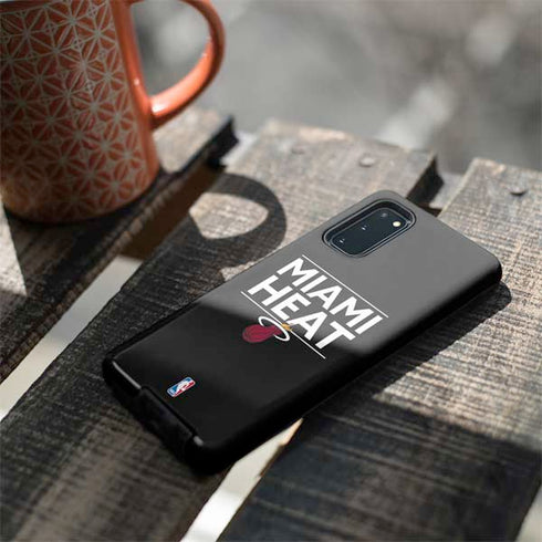 NBA Miami Heat Standard - Black Galaxy S20 Pro Case