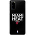 NBA Miami Heat Standard - Black Galaxy S20 Skin