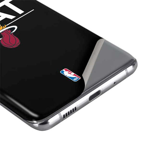 NBA Miami Heat Standard - Black Galaxy S20 Skin