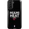 NBA Miami Heat Standard - Black Galaxy S21 FE Pro Case