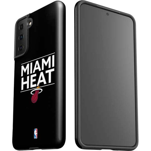 NBA Miami Heat Standard - Black Galaxy S21 Plus 5G Pro Case