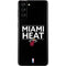 NBA Miami Heat Standard - Black Galaxy S21 Plus 5G Skin