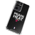 NBA Miami Heat Standard - Black Galaxy S21 Ultra 5G Clear Case