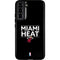 NBA Miami Heat Standard - Black Galaxy S22 Plus Pro Case