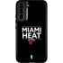 NBA Miami Heat Standard - Black Galaxy S22 Plus Pro Case