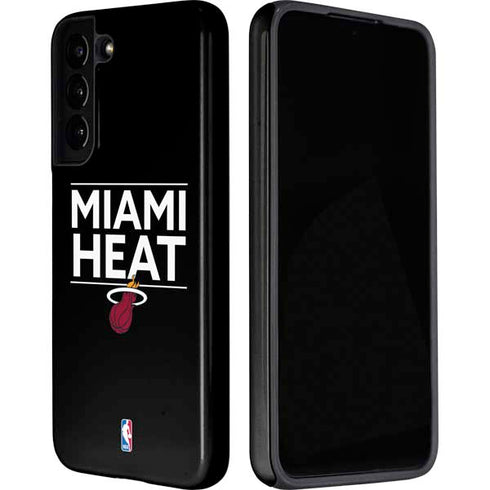 NBA Miami Heat Standard - Black Galaxy S22 Plus Pro Case