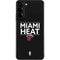 NBA Miami Heat Standard - Black Galaxy S22 Plus Skin